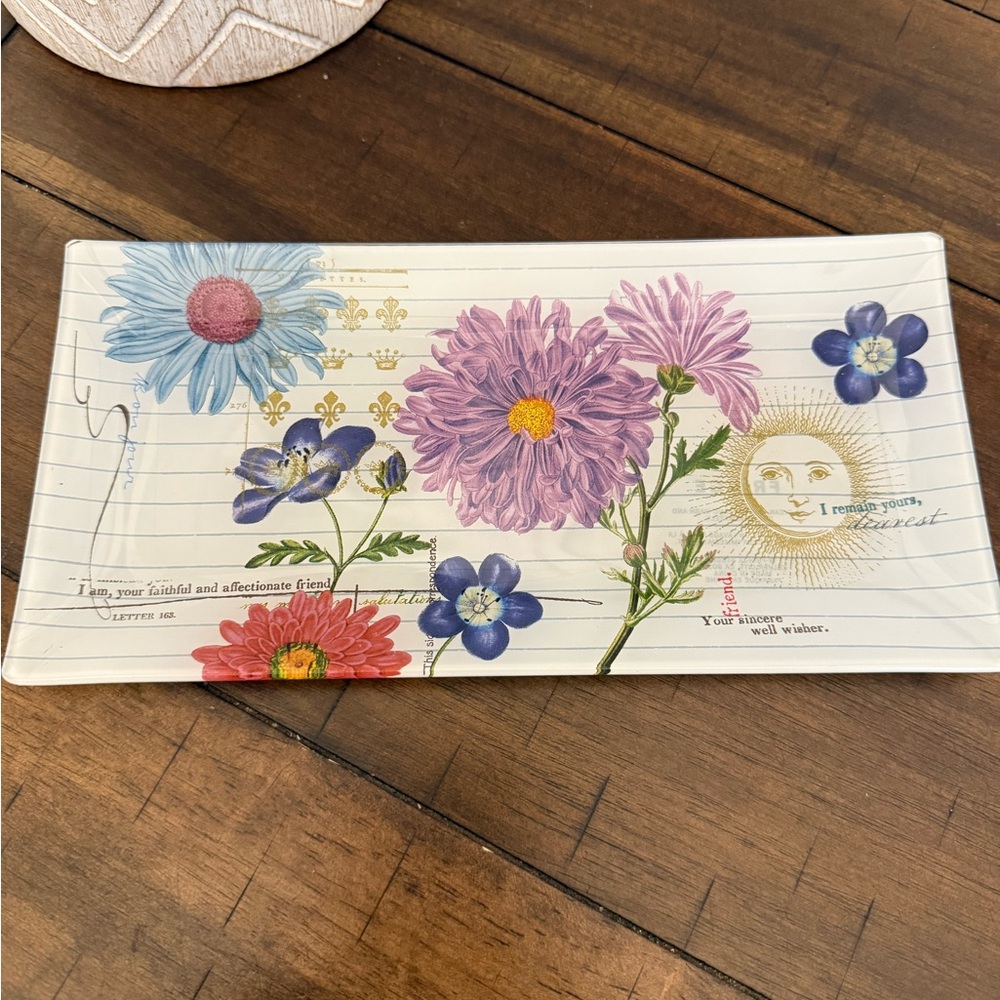 FRINGE STUDIO Glass Tray